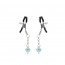 Зажимы для сосков Liebe Seele Glow-in-dark Nipple Clamps Light Blue - [Фото 1]