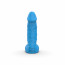 Свеча в виде члена Pure Bliss MINI Blue 15 см - [Фото 2]