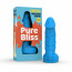 Свеча в виде члена Pure Bliss BIG Blue 18 см - [Фото 5]