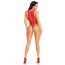 Боди-сетка Leg Avenue Net snap crotch tank bodysuit Red, One Size - [Фото 6]