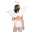 Крылья ангела Leg Avenue Marabou Feather Angel Wings, настоящие перья - [Фото 1]