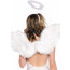 Крылья ангела Leg Avenue Marabou Feather Angel Wings, настоящие перья - [Фото 4]
