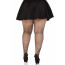 Колготки Leg Avenue Rhinestone micro net tights Plus size Black, мелкая сетка, стразы - [Фото 4]