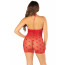 Сорочка Leg Avenue Mini Heart Trimmmed Net Chemise One Size, Red - [Фото 5]
