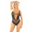 Боди Leg Avenue Rhinestone Net and Lace Bodysuit One Size, Black - [Фото 1]