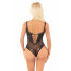Боди Leg Avenue Rhinestone Net and Lace Bodysuit One Size, Black - [Фото 3]