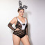 Эротический костюм зайки JSY P61101 Plus Size - [Фото 3]