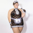Эротический костюм горничной JSY P61107 Plus Size - [Фото 2]