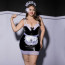 Эротический костюм горничной JSY P61108 Plus Size - [Фото 2]
