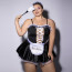 Эротический костюм горничной JSY P61110 Plus Size - [Фото 2]
