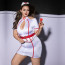 Эротический костюм медсестры JSY P61115 Plus Size - [Фото 2]