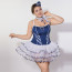 Эротический костюм стюардессы JSY P61122 Plus Size - [Фото 3]
