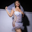 Эротический костюм невесты JSY P61129 Plus Size - [Фото 2]