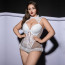 Корсет JSY P61132 White Plus Size - [Фото 1]
