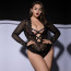 Боди JSY P61139 Black Plus Size - [Фото 5]