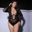Боди JSY P61139 Black Plus Size - [Фото 2]