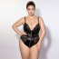 Боди JSY P61153 Black Plus Size - [Фото 4]
