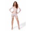 Бодистокинг Passion BS105 One Size, white - [Фото 1]