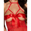 Беби-дол Kissable Sexy Kiss Babydoll Red S/M - [Фото 4]