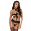 Комплект Kissable Bondage Kiss Set Black S/M - [Фото 1]