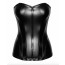 Корсет Noir Handmade F334 Powerwetlook corset - 4XL - [Фото 6]