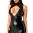 Платье Noir Handmade F343 Powerwetlook and lace mini skirt - 3XL - [Фото 3]