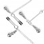 Зажимы для сосков и клитора Bedroom Fantasies: Nipple and Clitoris Clamps - Silver - [Фото 4]