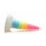 Фэнтезийный фаллоимитатор Creature Cocks Luminescent Rainbow Silicone Dildo - [Фото 2]
