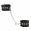 Наручники Punishment - Crystal Detail Handcuffs – Black - [Фото 1]