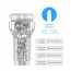Мастурбатор Kiiroo Feel Pocket Crystal совместим с PowerBlow - [Фото 5]