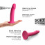 Фаллоимитатор Dorcel Real Pleasure M Magenta - [Фото 4]