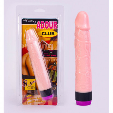 Вібратор - Ardour Club Real Vibrator Flesh, 22,5 см
