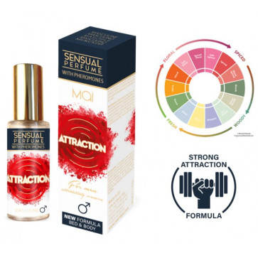 Чоловічі парфуми - Masculine Perfume With Pheromones (Mai Attraction) 30 мл