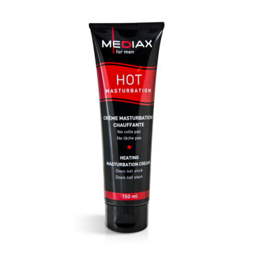 Лубрикант - MEDIAX For Men Hot Masturbation Cream, 150 мл