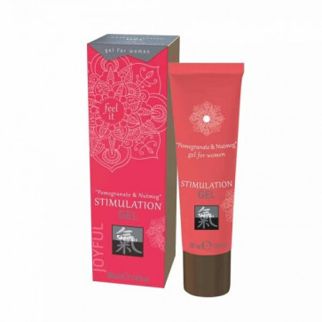 Гель для інтимної стимуляції Shiatsu Гранат та Мускатний горіх (30 ml)