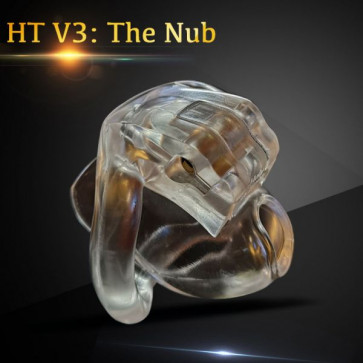 Чоловічий пояс вірності Minimal HT V3 Male Chastity Device with 4 Rings