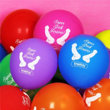 Повітряні кульки Super Dick Forever Bachelorette (пакет із 7)