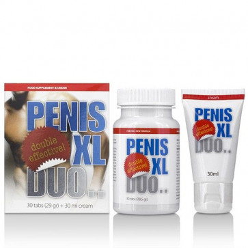 Гель для збільшення пенісу Penis XL DUO Pack (30 tabs+30ml)
