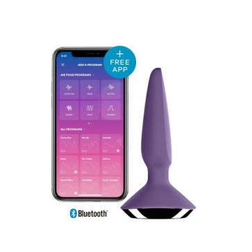 Ilicious 1 Satisfyer connected фіолетовий анальний затор