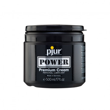 Густе мастило для фістингу та анального сексу pjur POWER Premium Cream 500 мл на гібридній основі