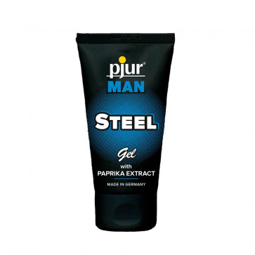 Гель для пеніса стимулюючий pjur MAN Steel Gel 50 ml з екстрактом паприки та ментолом