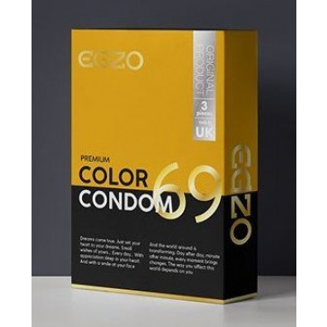 Кольорові презервативи EGZO "Color" №3