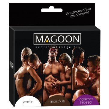 Набір масажних масел - Magoon Massage-Öle Set, 3х50 мл
