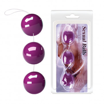 Анальні кульки - Anal Balls, Pink, Blue, Purple