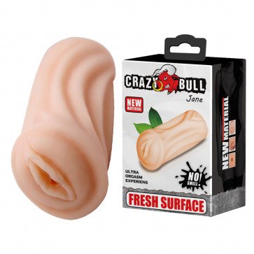 Crazy Bull Jane Pocket Masturbator Vagina, Flesh