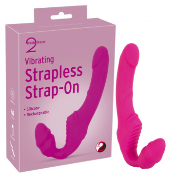Жіночий страпон - Vibrating Strapless Strap-On