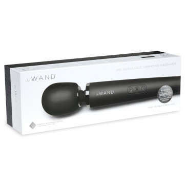 Вібромасажер - Le Wand Rechargeable Vibro Massager Black