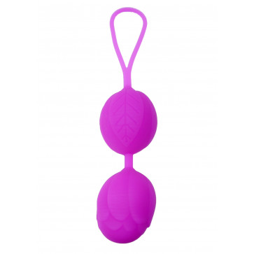 Вагінальні кульки - Boss Silicone Kegel Balls Purple