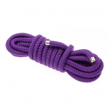 Мотузка для бондажу BONDAGE ROPE 5M, Purple