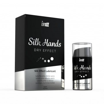 Ульта-густа силіконова мастило Intt Silk Hands (15 мл) з матовим ефектом, шовковистий ефект